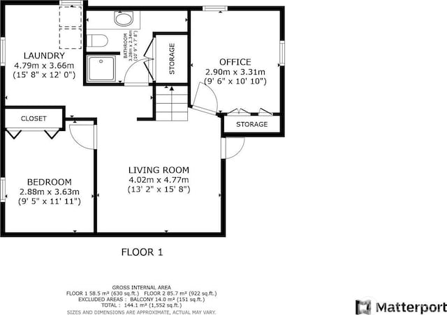 721 Main St, Waitsburg, WA 99361 - plan