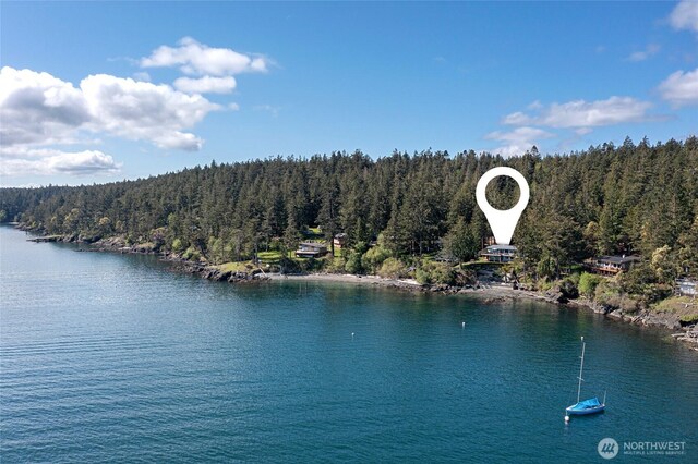 162 Sea Ranch Rd, Lopez Island, WA 98261 - view of water feature featuring a view of trees