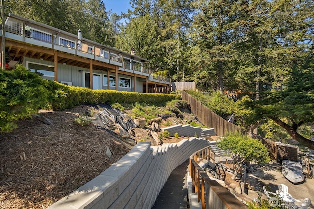 162 Sea Ranch Rd, Lopez Island, WA 98261 - back of property featuring fence
