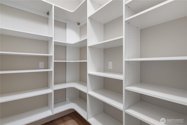 view of pantry