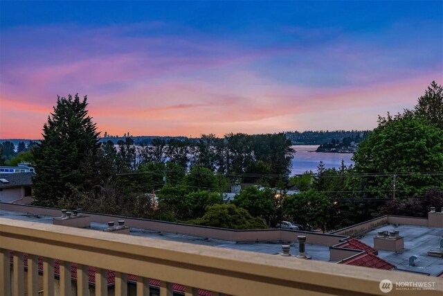 11634 100th Ave NE Unit 323, Kirkland, WA 98034 - balcony with a water view