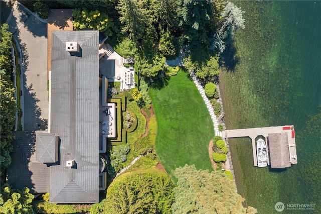 drone / aerial view