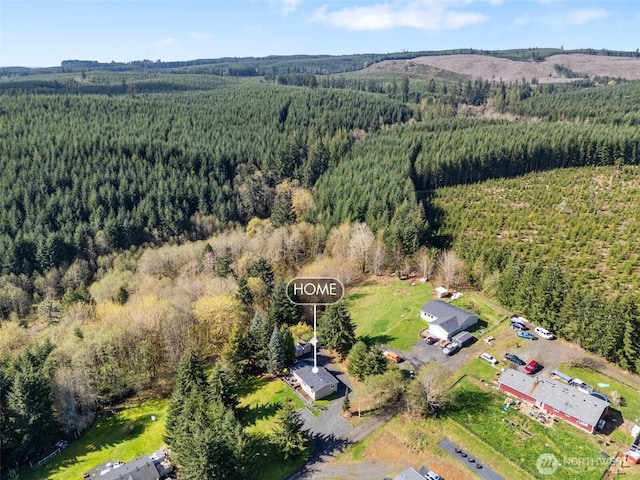 151 Deer Haven Dr, Winlock, WA 98596 - drone / aerial view with a view of trees