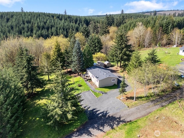 151 Deer Haven Dr, Winlock, WA 98596 - drone / aerial view with a view of trees