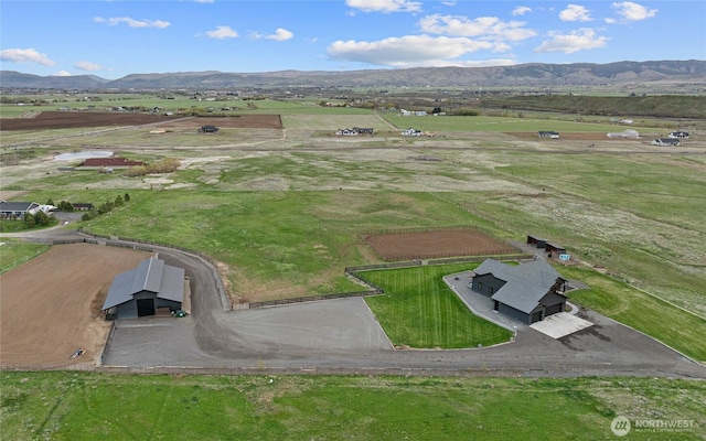 2351 Lower Green Canyon Rd, Ellensburg, WA 98926 - drone / aerial view with a rural view and a mountain view