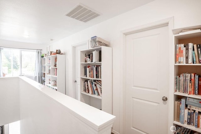 interior space featuring visible vents