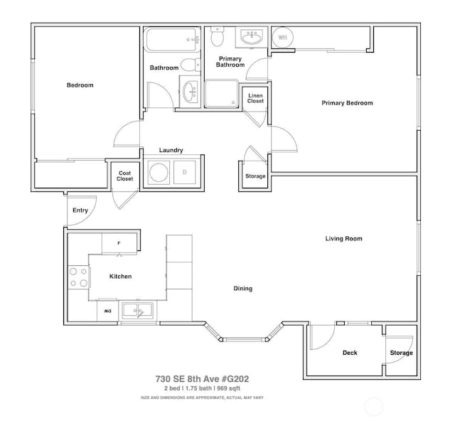 730 SE 8th Ave Unit G202, Oak Harbor, WA 98277 - view of layout