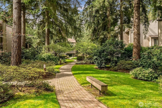13730 15th Ave NE Unit F-103, Seattle, WA 98125 - view of property's community with a lawn