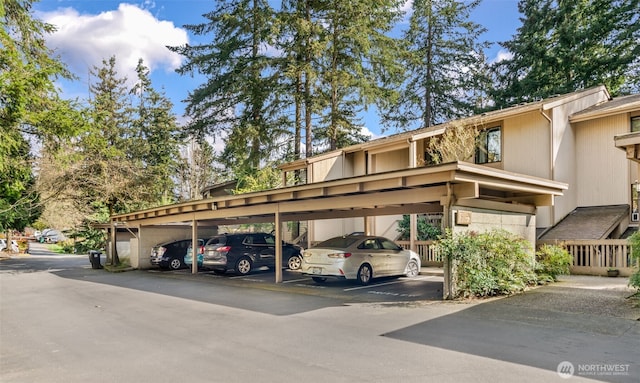 13730 15th Ave NE Unit F-103, Seattle, WA 98125 - view of covered parking lot