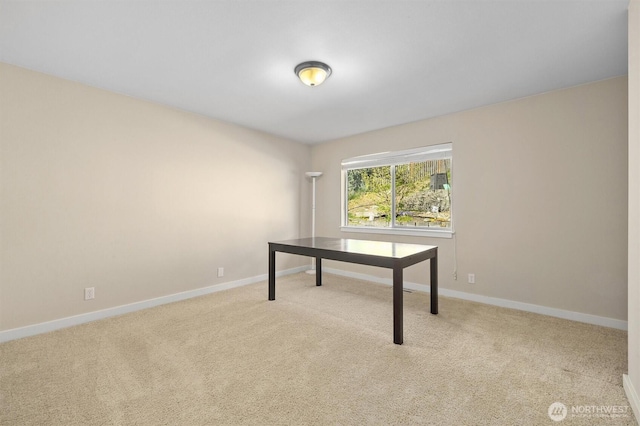 19529 Locust Way, Lynnwood, WA 98036 - unfurnished office with carpet flooring and baseboards