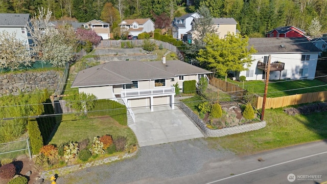 19529 Locust Way, Lynnwood, WA 98036 - aerial perspective of suburban area