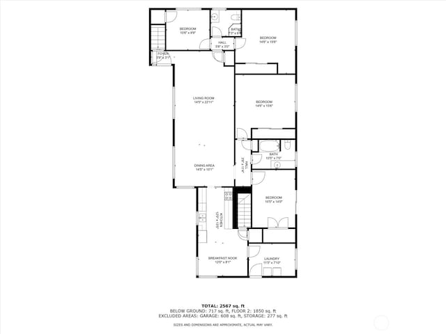 19529 Locust Way, Lynnwood, WA 98036 - room layout