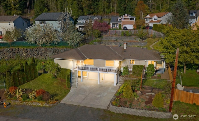 19529 Locust Way, Lynnwood, WA 98036 - aerial perspective of suburban area