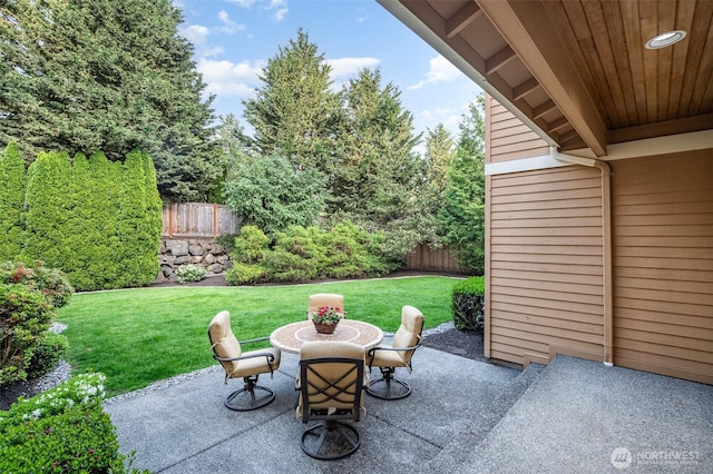 view of patio / terrace
