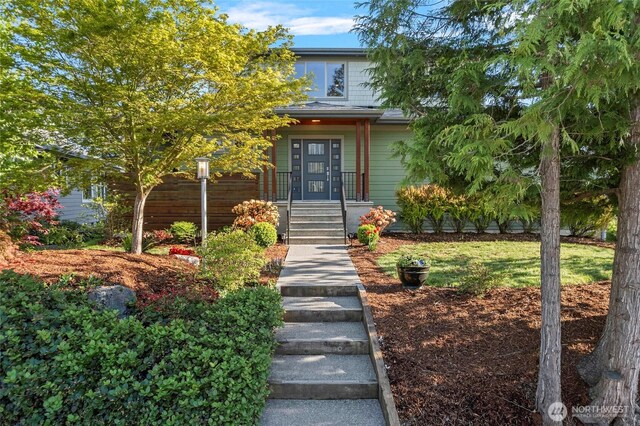 8996 Dearborn Ave, Blaine, WA 98230 - view of property hidden behind natural elements