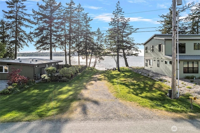 8996 Dearborn Ave, Blaine, WA 98230 - view of road featuring a water view and driveway