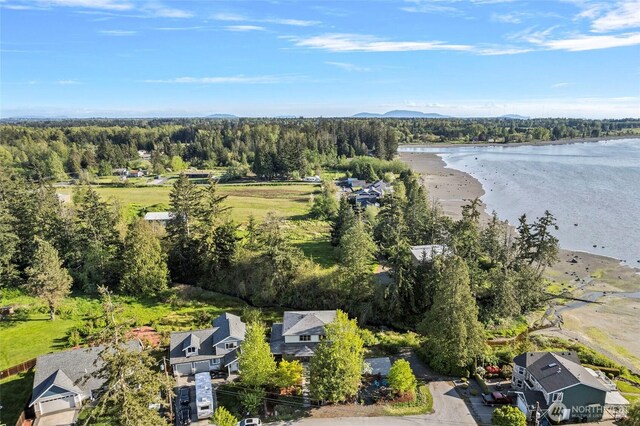 8996 Dearborn Ave, Blaine, WA 98230 - drone / aerial view featuring a water view