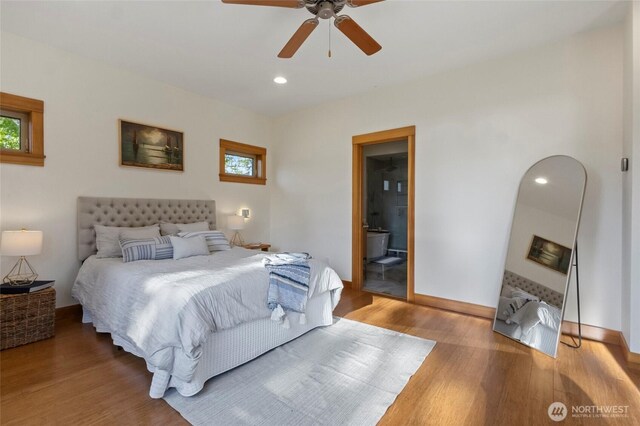 8996 Dearborn Ave, Blaine, WA 98230 - bedroom with baseboards, multiple windows, and wood finished floors