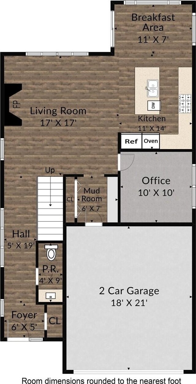 10284 133rd Ct NE, Redmond, WA 98033 - floor plan / room layout