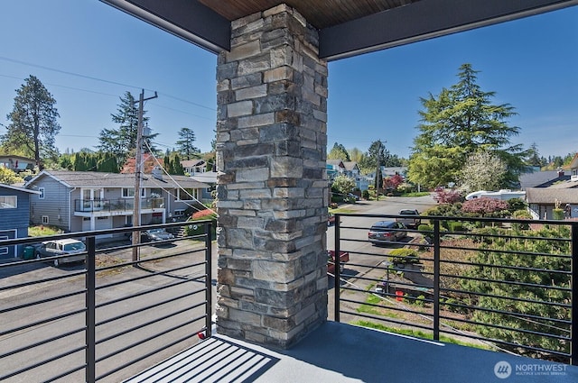 8536 S 114th St, Seattle, WA 98178 - balcony featuring a residential view