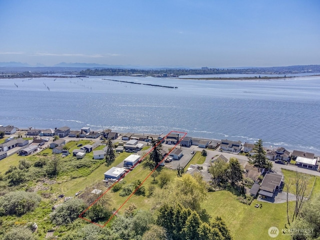 200 Priest Point Dr NE, Tulalip, WA 98271 - aerial view with a water view and a residential view