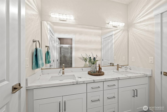 3711 S 349th Pl, Auburn, WA 98001 - full bathroom with a sink and double vanity