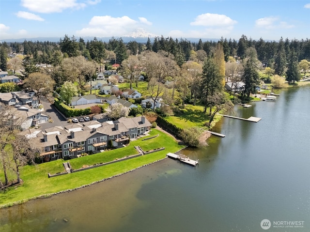 7340 Steilacoom Blvd SW, Lakewood, WA 98499 - bird's eye view with a water view and a residential view