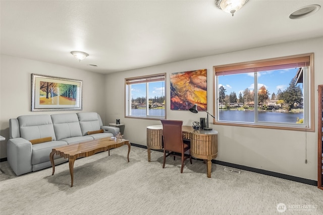 7340 Steilacoom Blvd SW, Lakewood, WA 98499 - office space with baseboards, visible vents, and carpet