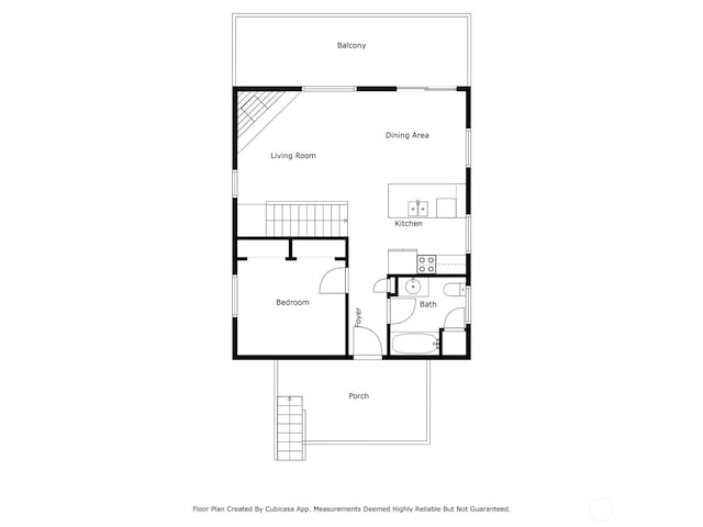 100 N Duckabush Dr W, Hoodsport, WA 98548 - floor plan