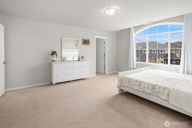 19815 152nd Street Ct E, Bonney Lake, WA 98391 - bedroom with baseboards and light colored carpet