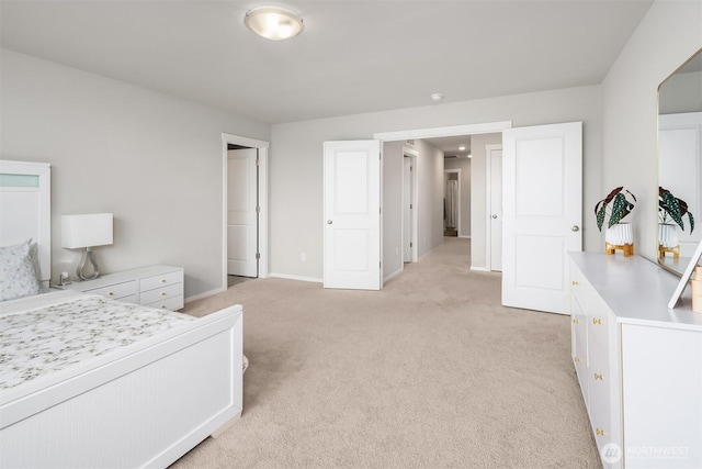 19815 152nd Street Ct E, Bonney Lake, WA 98391 - bedroom featuring baseboards and light colored carpet