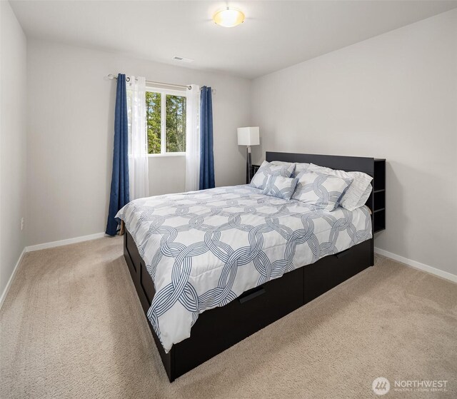 19815 152nd Street Ct E, Bonney Lake, WA 98391 - bedroom featuring visible vents, baseboards, and carpet