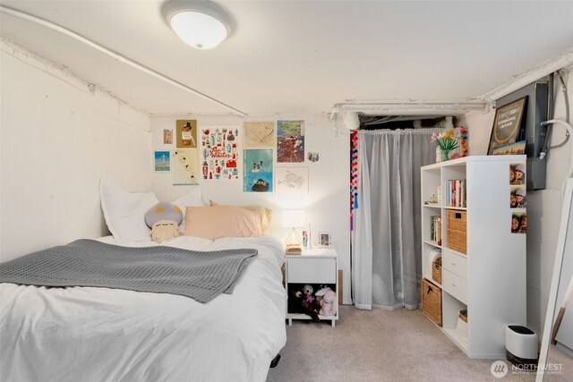 5019 17th Ave NE, Seattle, WA 98105 - bedroom with carpet flooring