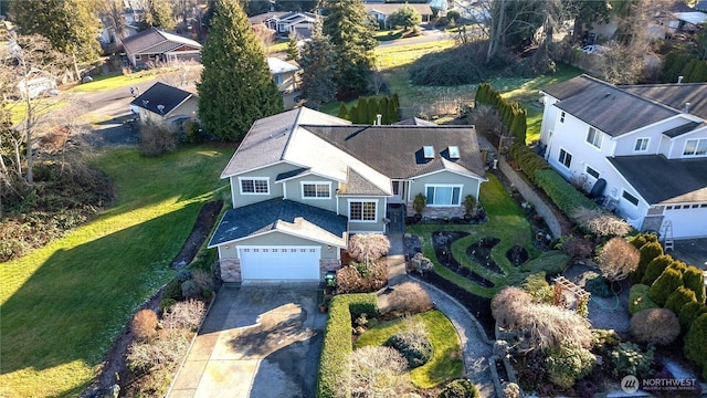 8148 Quinault Rd, Blaine, WA 98230 - aerial view with a residential view