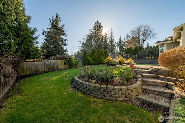 8148 Quinault Rd, Blaine, WA 98230 - view of yard featuring a fenced backyard
