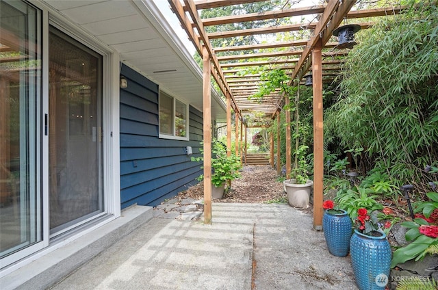 22332 10th Ave S, Des Moines, WA 98198 - view of patio with a pergola