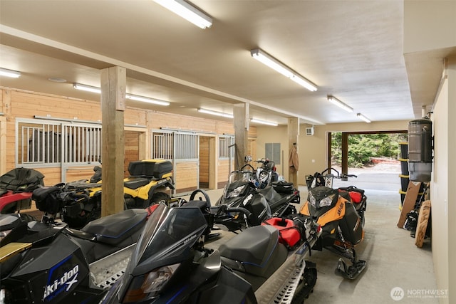 17650 Roaring Creek Rd, Leavenworth, WA 98826 - garage featuring electric panel