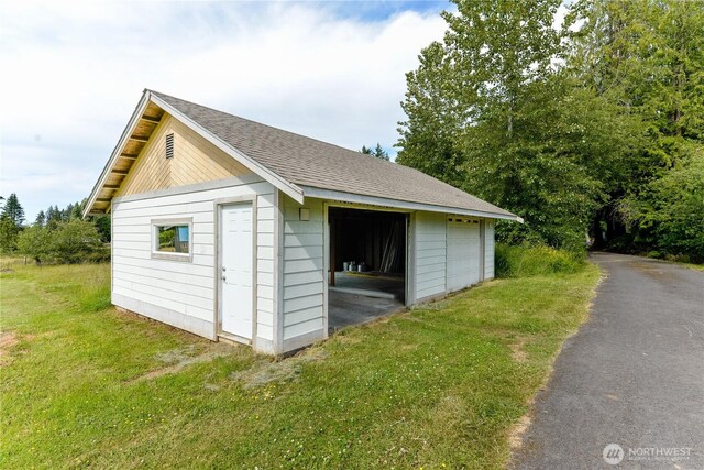 4109 S Reddick Rd, Port Angeles, WA 98363 - view of detached garage