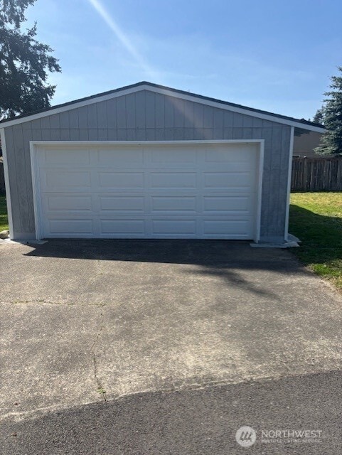 8004 192nd Street Ct E Unit 10, Spanaway, WA 98387 - detached garage featuring fence