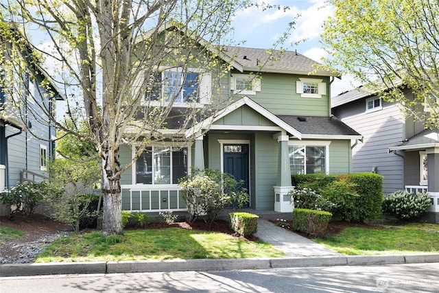 16117 167th Ave SE, Renton, WA 98058 - view of front facade with roof with shingles and a front yard