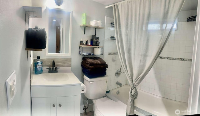 12501 50th Pl S, Seattle, WA 98178 - full bath featuring shower / bath combo, vanity, and toilet