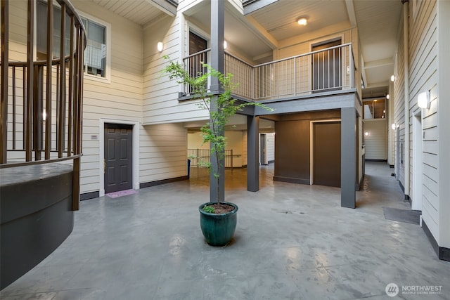view of community lobby
