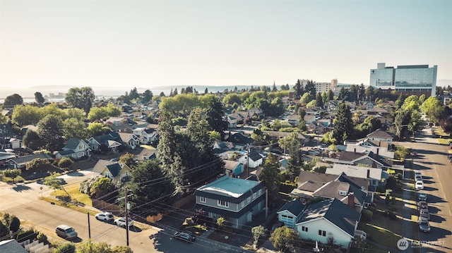 1713 17th St, Everett, WA 98201 - aerial view featuring a residential view