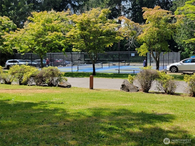 17635 Vine Ln SE, Yelm, WA 98597 - view of tennis court
