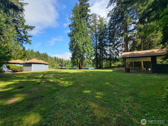 17635 Vine Ln SE, Yelm, WA 98597 - view of grassy yard