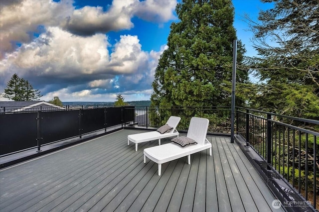 view of deck