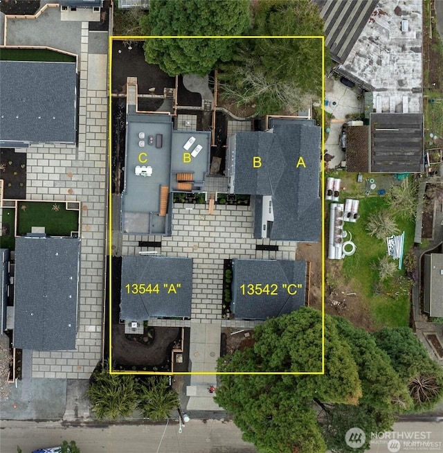 aerial view
