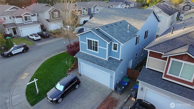 24204 SE 278th St, Maple Valley, WA 98038 - aerial perspective of suburban area