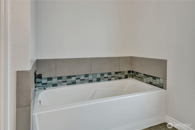24204 SE 278th St, Maple Valley, WA 98038 - bathroom with a garden tub and baseboards