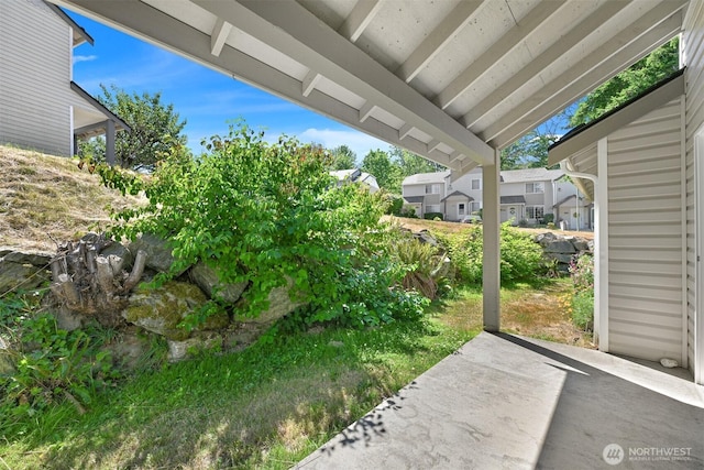 4243 Wintergreen Cir Unit 134, Bellingham, WA 98226 - view of yard with a patio and a residential view